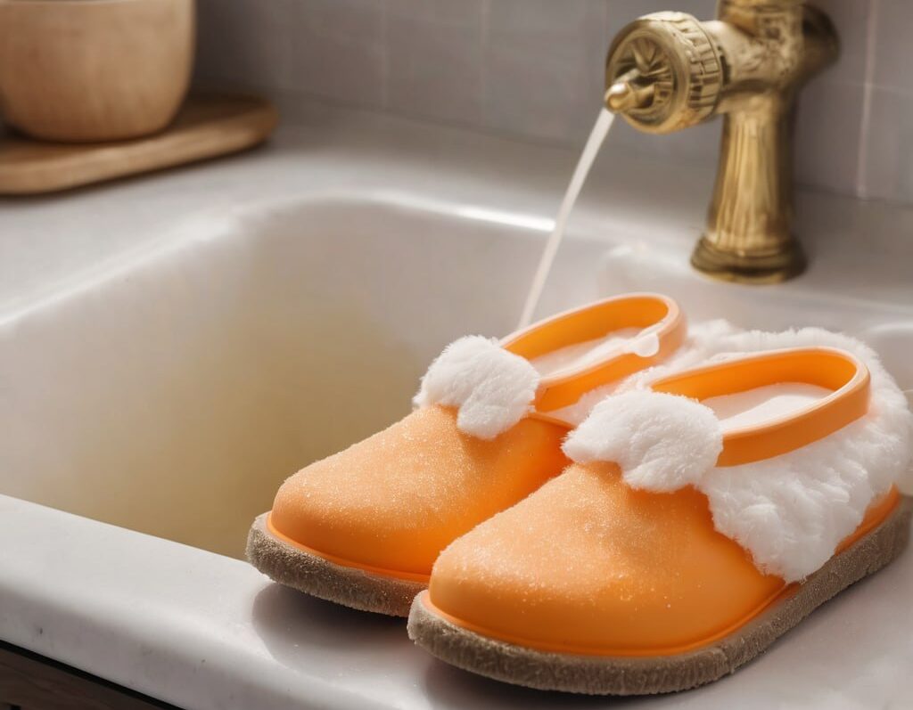 How to clean ugg slippers fur